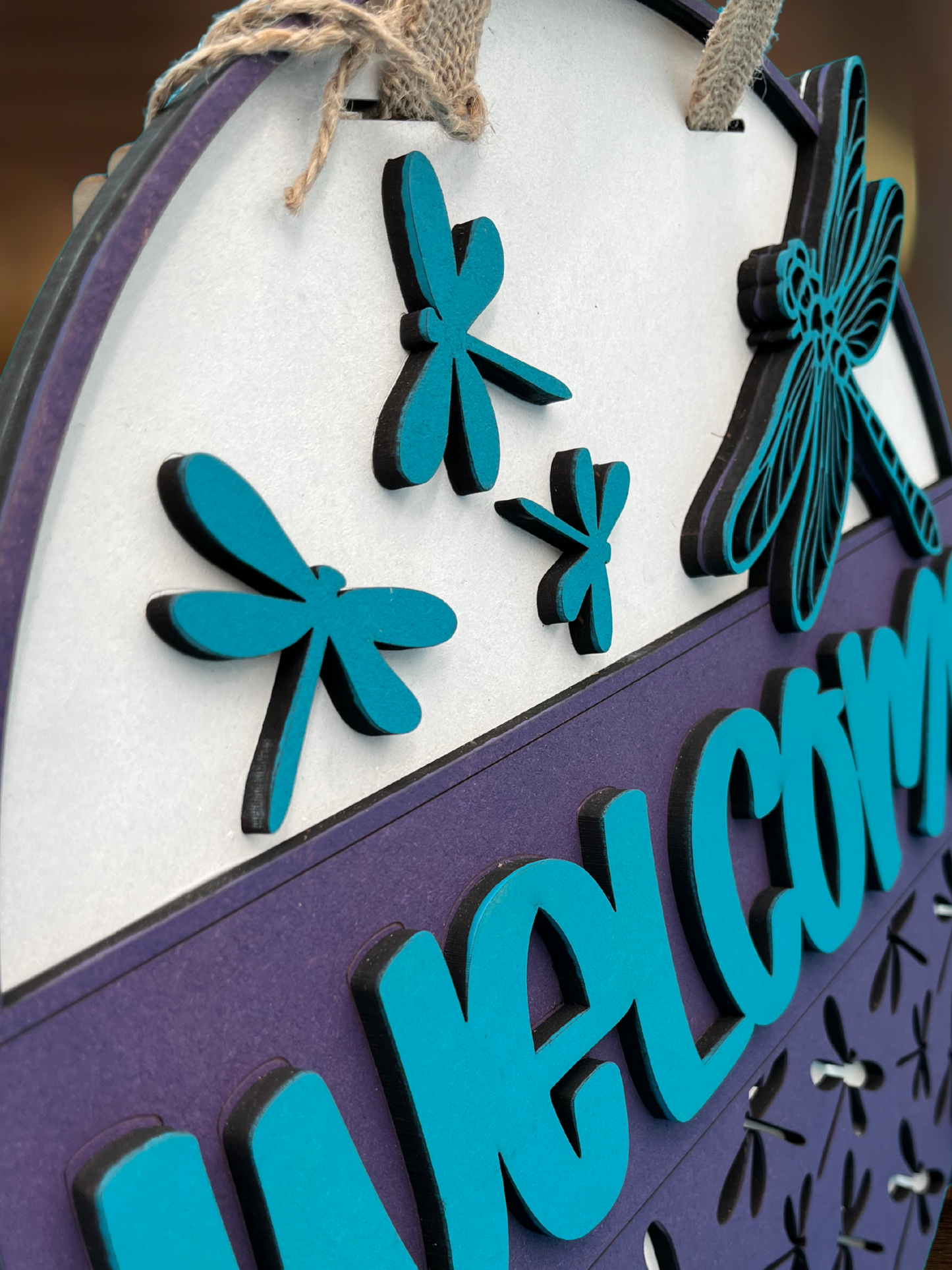 Dragonfly Door Sign