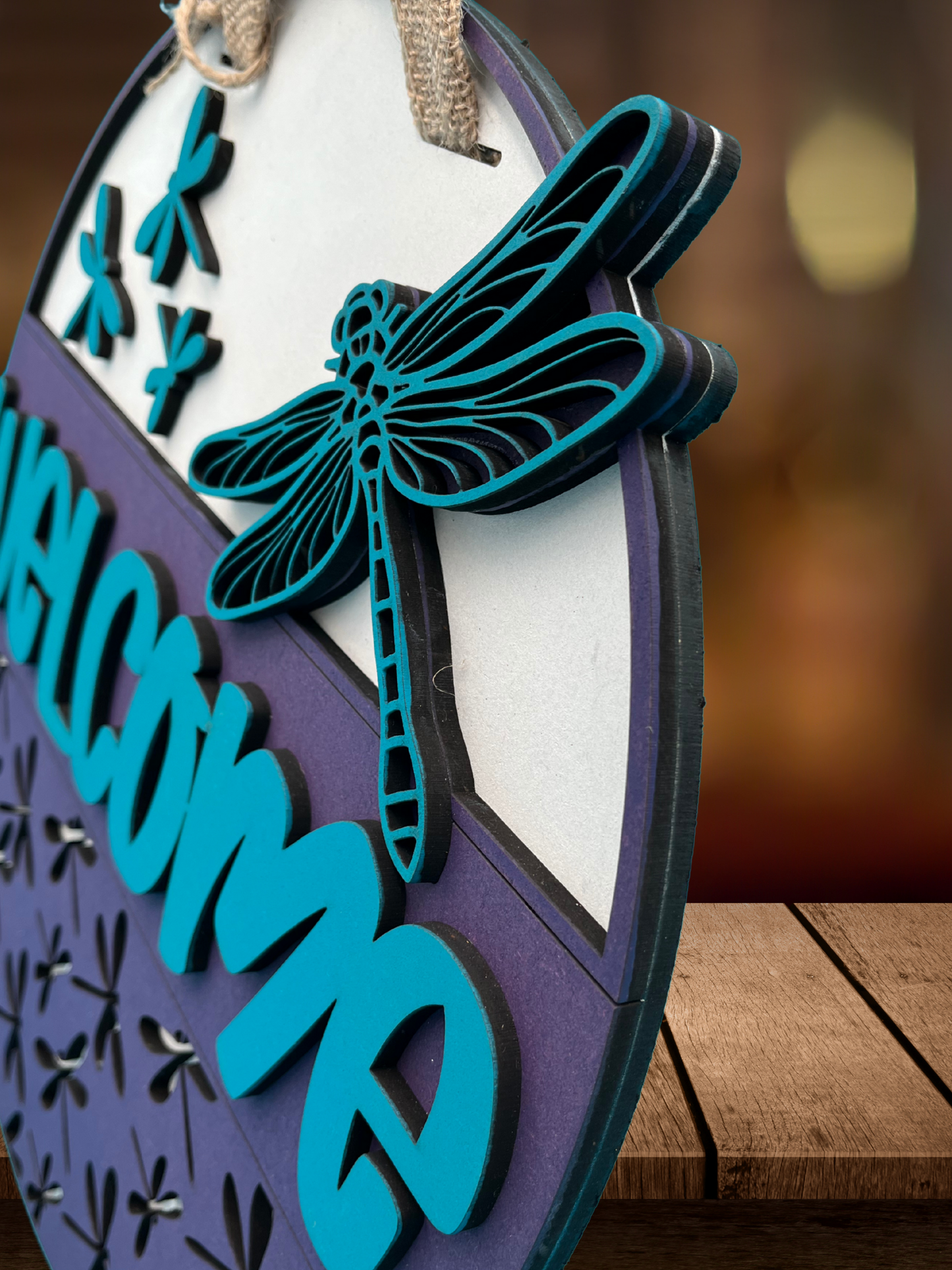 Dragonfly Door Sign