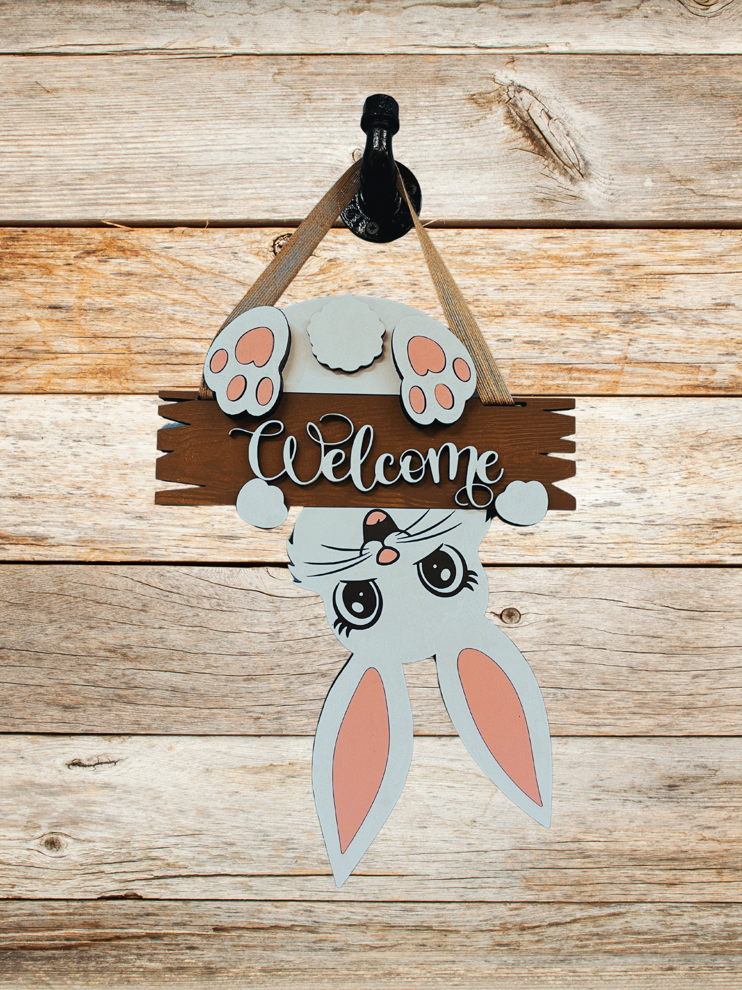 Bunny Door Sign