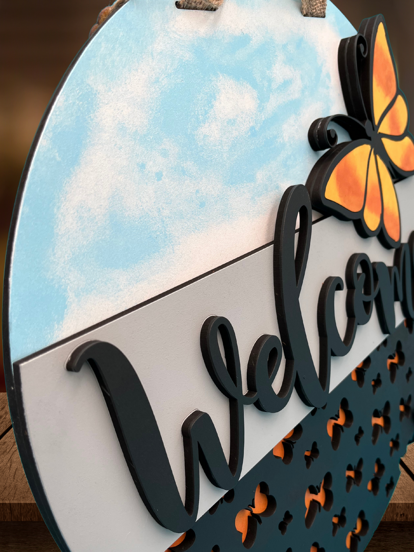 Butterfly Door Hanger