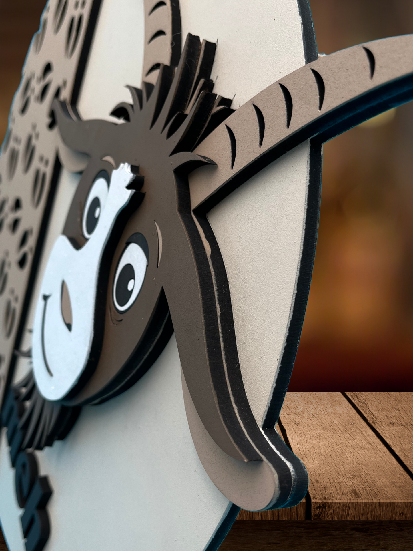 Quirky "Meh" Goat Door Sign - Embrace Playful Charm