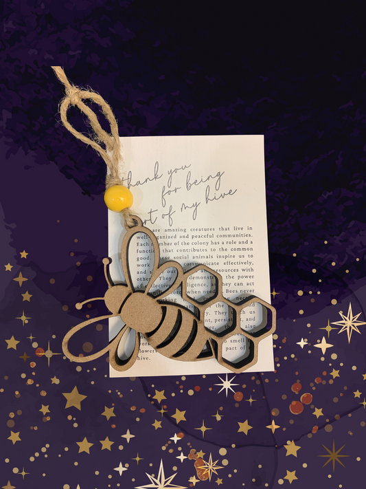 Bee Story Ornament