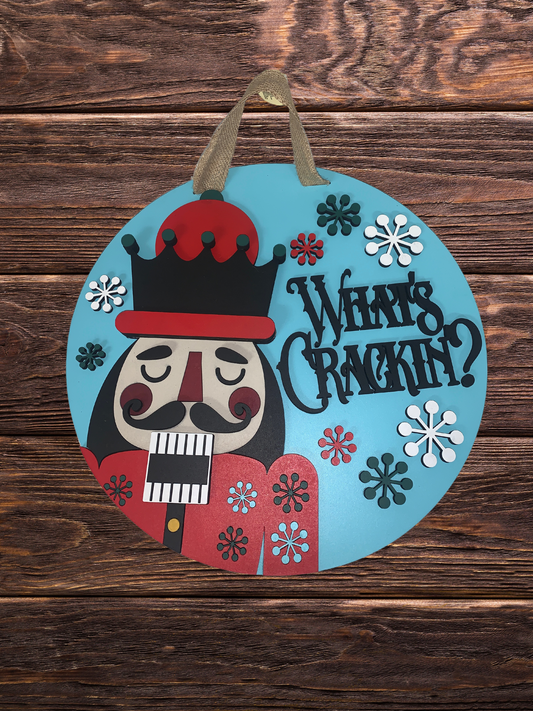 Nutcracker Door Sign