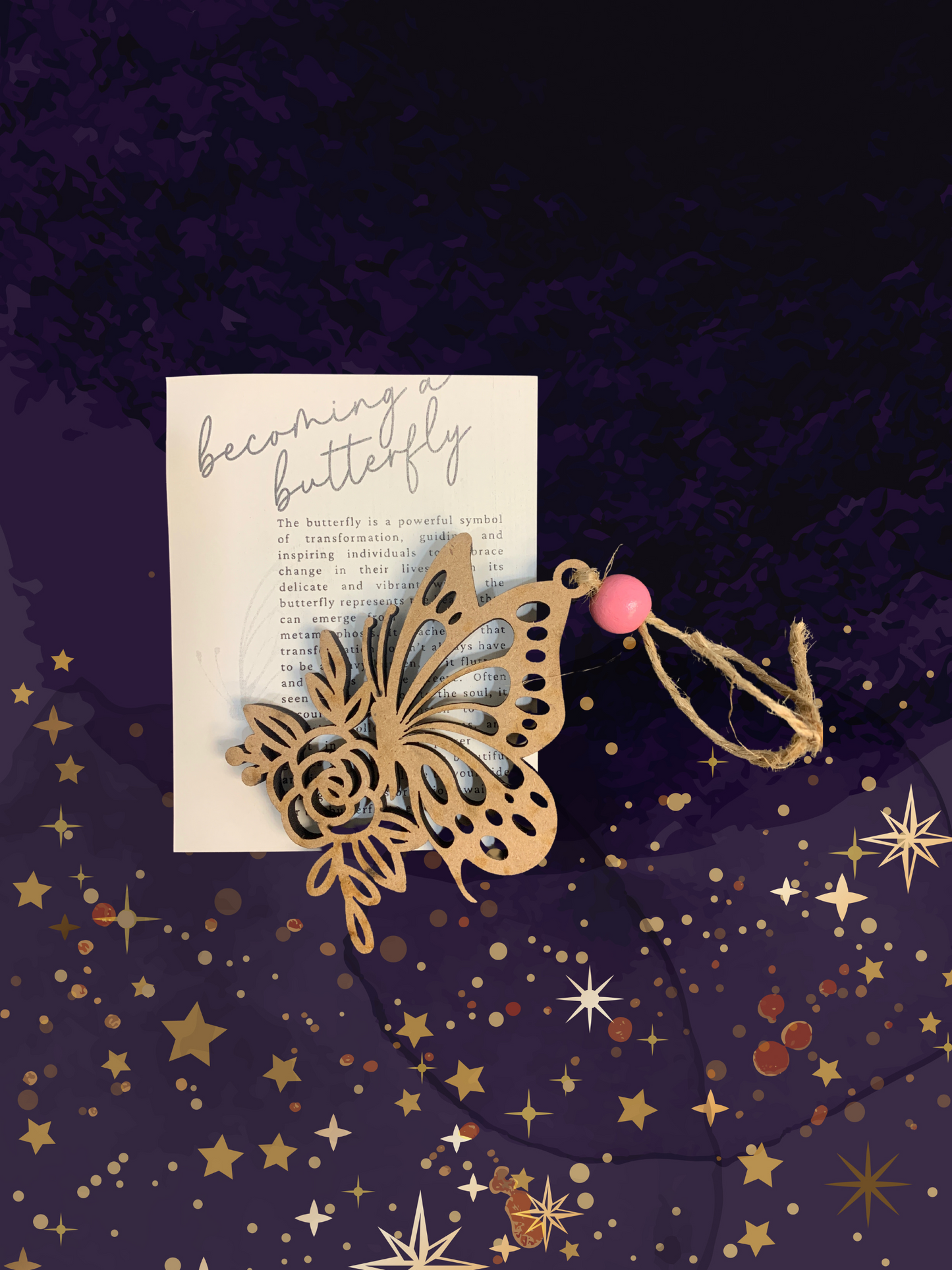 Butterfly Story Ornament