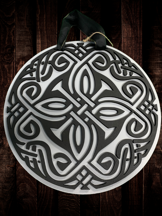 Viking Shield Door Sign