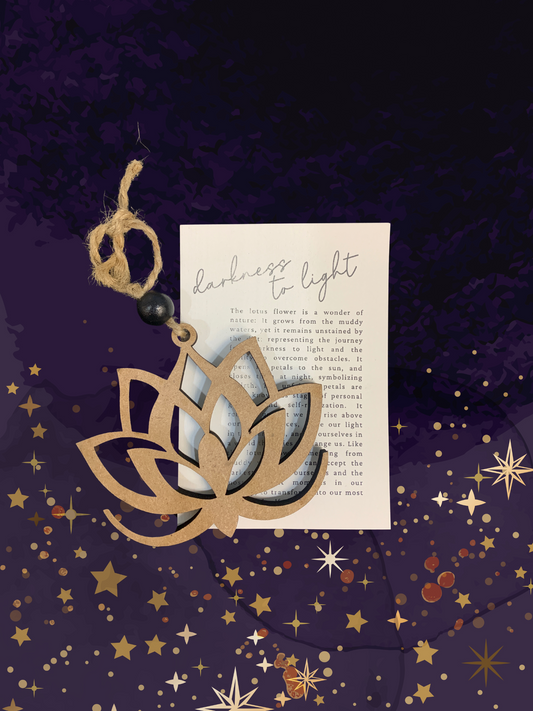 Lotus Flower Story Ornament