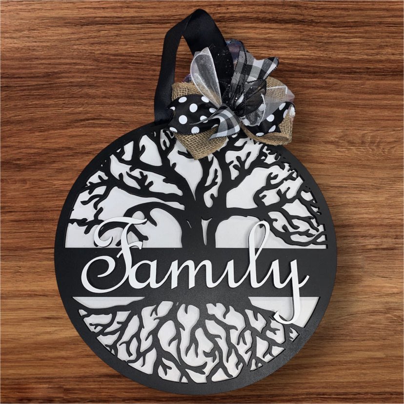 "Family" Tree of Life Door Sign