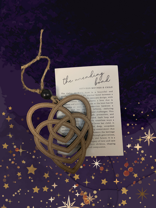 Mother's Celtic Knot Story Ornament