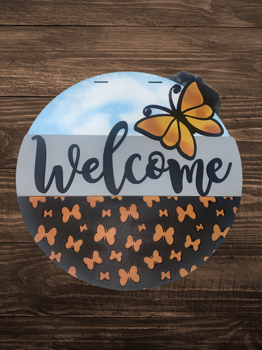 Butterfly Door Hanger