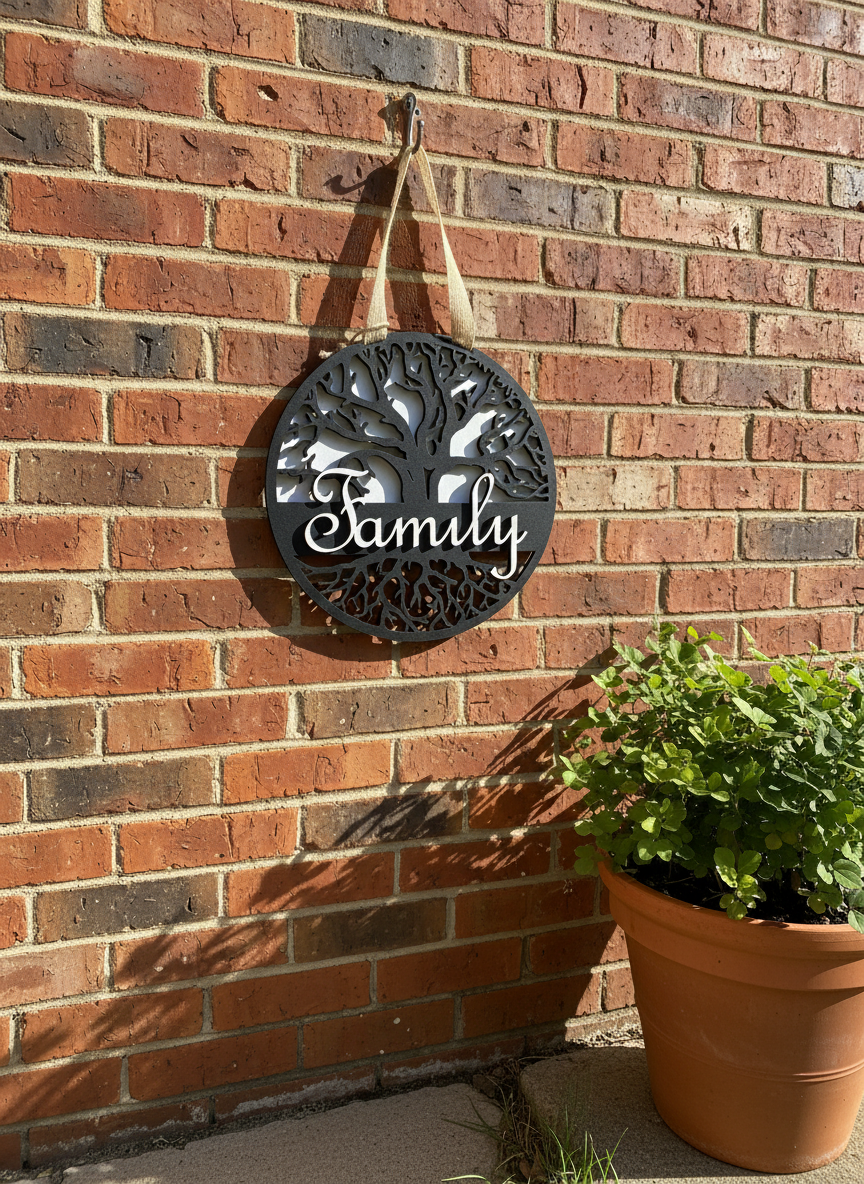 "Family" Tree of Life Door Sign
