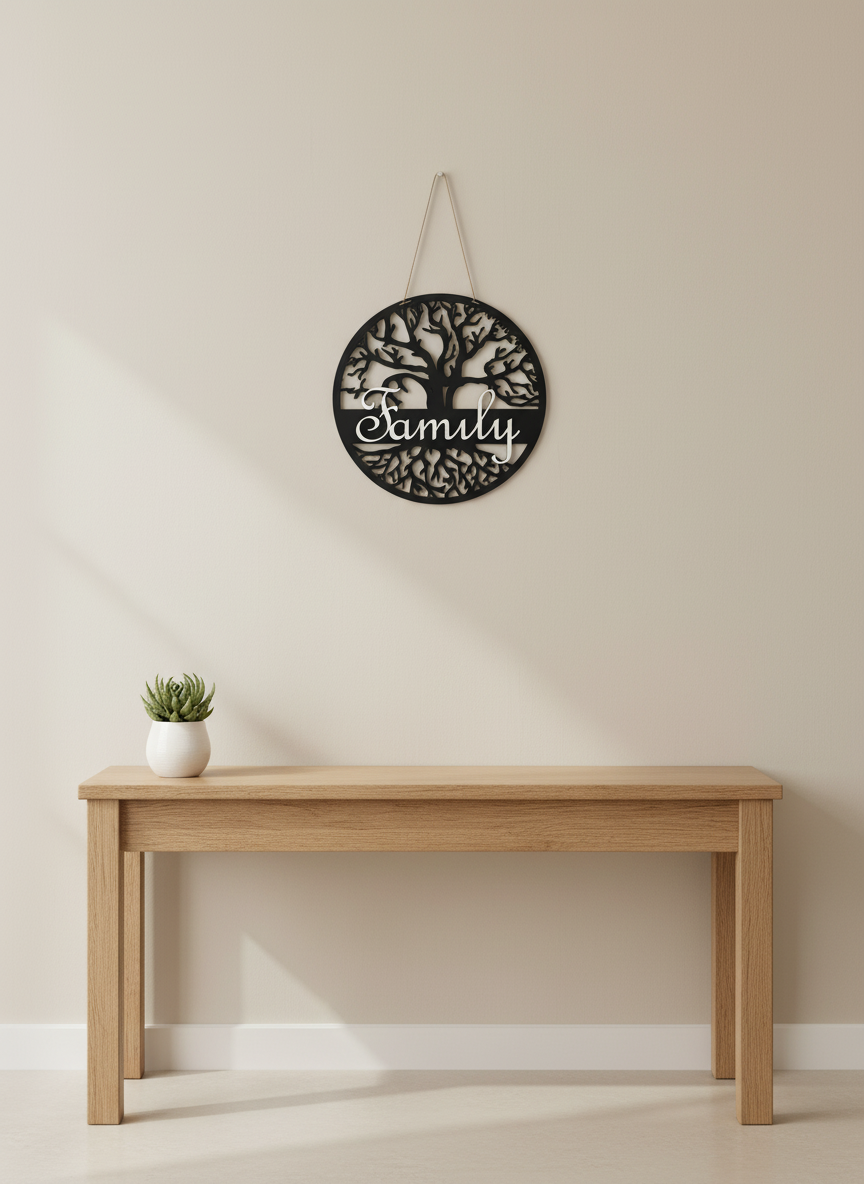 "Family" Tree of Life Door Sign
