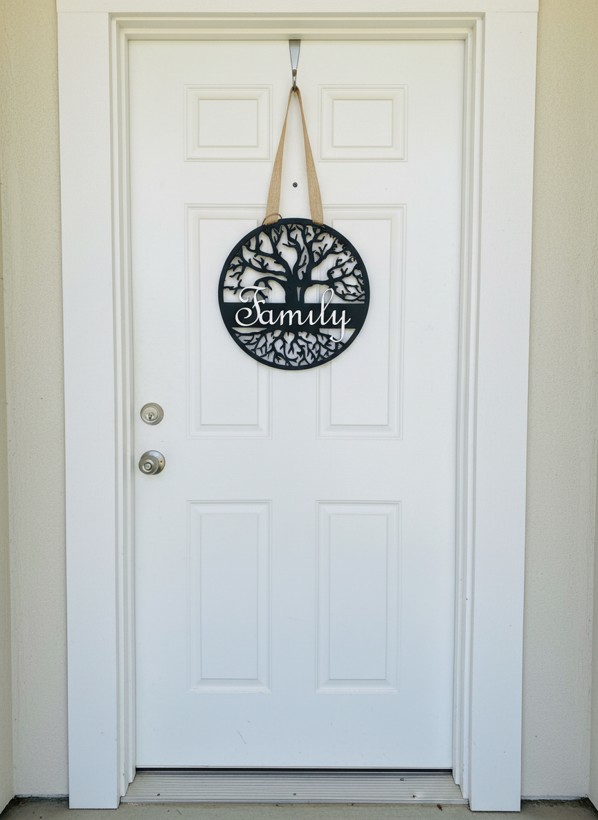 "Family" Tree of Life Door Sign